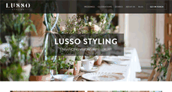 Desktop Screenshot of lussostyling.com