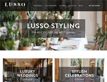 Tablet Screenshot of lussostyling.com